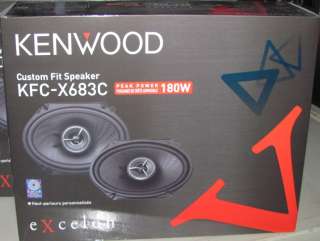 Kenwood Excelon KFC X683C 6x8 2 way Car Speakers  