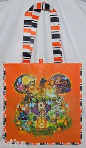 Disney Halloween 2010 Treat Candy Reusable Bag NEW  