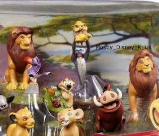  Lion King Simba Nala 9 Piece Figure Figurine Play Set 