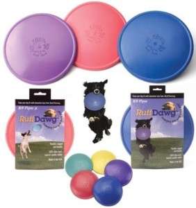 Ruff Dog K9 Flyer Dog Disk Dawg Toy Frisbee * Colors  