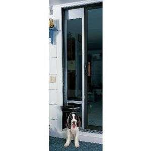 PETSAFE DELUXE SLIDING PATIO DOOR DOG DOOR SMALL BRONZE  