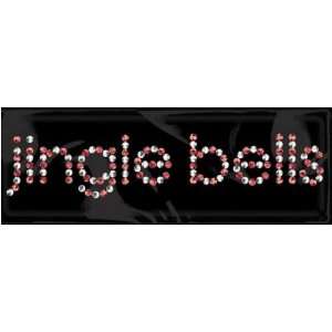   Word & Icon Stickers jingle Bells/crystal & Red Arts, Crafts & Sewing