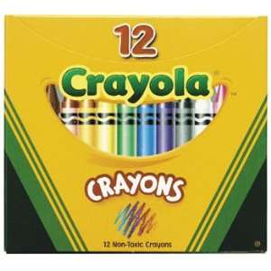   Crayola 12 Pc Crayons   Basic School Supplies & Crayons Toys & Games