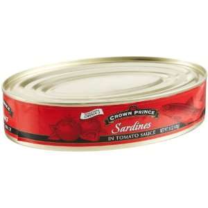 Crown Prince Sardines in Tomato Sauce, 15 oz, 12 ct  
