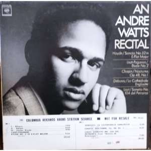  Andre Watts Recital Haydn Liszt Chopin Debussy Original 