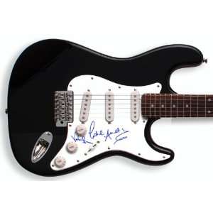  Erasure Andy Bell & Vince Clarke Autograph Signed Guitar 