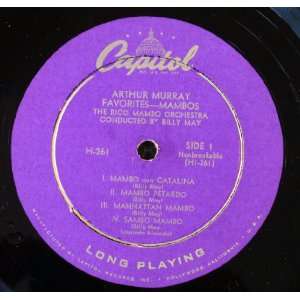  Arthur Murray Favorites   Mambos; 10 LP Rico Mambo 