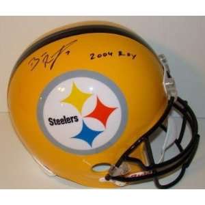 Ben Roethlisberger Autographed Helmet   Autographed NFL Helmets