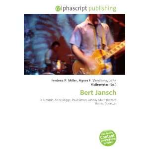  Bert Jansch (9786133703322) Books