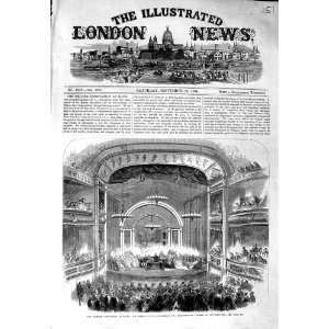    1864 BRITISH ASSOCIATION BATH CHARLES LYELL THEATRE