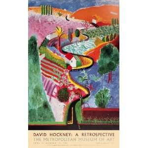 David Hockney   Nichols Canyon Offset Lithograph