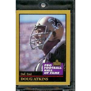  1991 ENOR Doug Atkins Football Hall of Fame Card #4   Mint 
