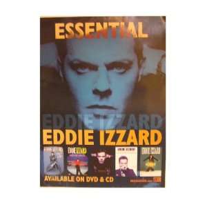  Eddie Izzard Poster Essential Blue Face Izard Eddy 