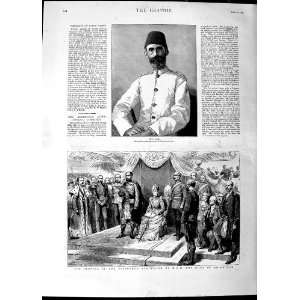  1890 Emin Pasha Zanzibar Duke Edinburgh Exhibition