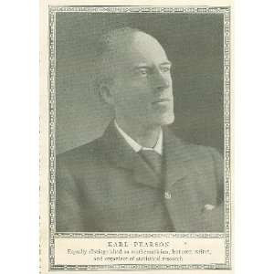    1911 Eugenics Karl Pearson Sir Francis Galton 