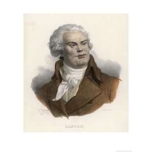 Georges Jacques Danton a Superb Lithograph of the French Revolutionary 