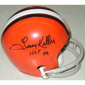Leroy Kelly Signed Cleveland Browns Riddell Replica Mini Helmet