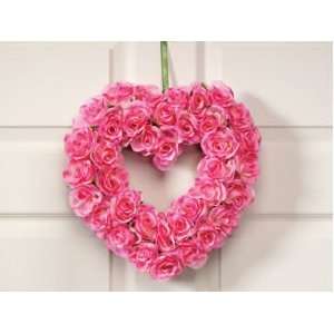  Heart Shaped Rose Wreath