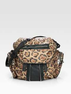 Alexander Wang   Marti Leopard Print Backpack    