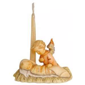 Hummel Figurine ANGELIC SLEEP+CANDLEHOLDER 
