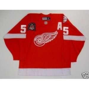 NICKLAS LIDSTROM Detroit Red Wings Jersey 98 CUP PATCH   X Large