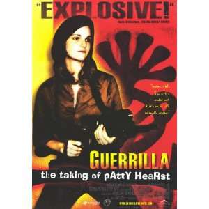  Guerrilla The Taking of Patty Hearst Movie Poster (11 x 