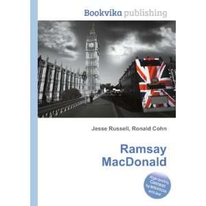  Ramsay MacDonald Ronald Cohn Jesse Russell Books