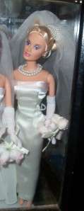 FANCY LACE BRIDE barbie CANDY INTEGRITY wedding gown VEIL DOLL gloves 