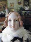 Beautiful 14 Porcelain Antique Repro Mark Farmer Parian Doll  