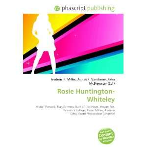  Rosie Huntington Whiteley (9786134270953) Frederic P 