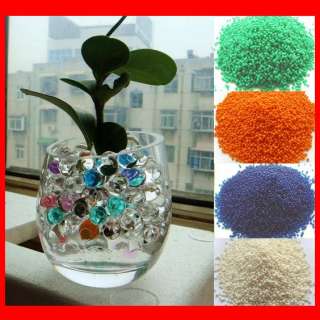 11 Colors Pearl shaped Crystal soil Water beads 10g/Bag  