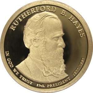  2011 S Proof Rutherford B Hayes Dollar 