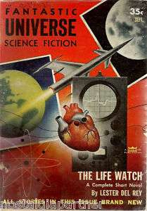 1954 FANTASTIC UNIVERSE Magazine Pulp Science Fiction  