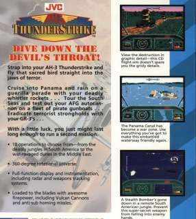 AH 3 Thunderstrike PC CD flight combat simulator game!  