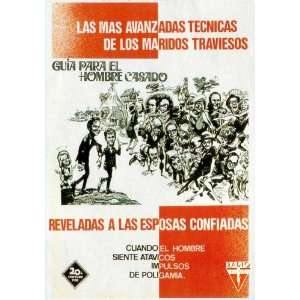 Guide for the Married Man (1967) 27 x 40 Movie Poster Spanish Style 