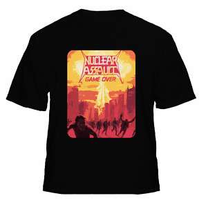 Nuclear Assault Game Over Thrash Metal T Shirt  