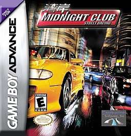 Midnight Club Street Racing Nintendo Game Boy Advance, 2001 