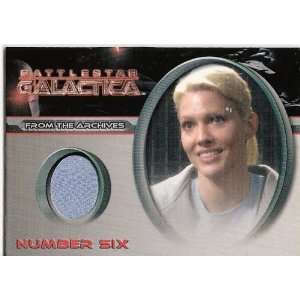   Six as Gina Inviere Costume Card # CC35 Portrayed by Tricia Helfer