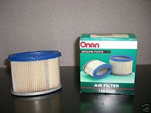 Onan generator Air Filter Genuine Onan Parts  