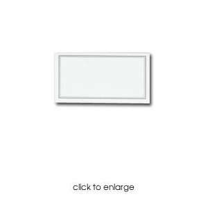 CR Gibson Place Cards, Pack of 20, White with Silver Border , 3 Inch 