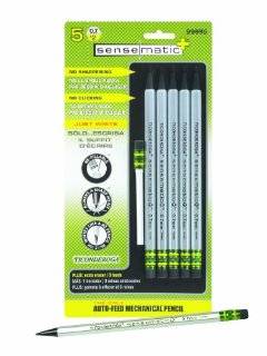   Dixon Ticonderoga SenseMatic Plus Mechanical Pencil, #2, 0.7 mm, SR, 5