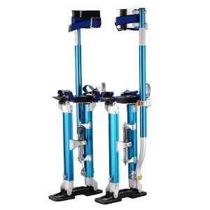 Pentagon Tool Tall Guyz Professional 18 30 Blue Drywall Stilts For 