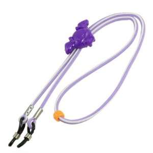 Amico Sunglasses Purple White Nylon Neck Cord String Retainer Strap 