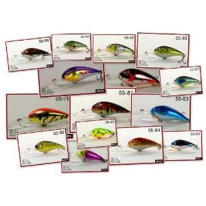   of 15 4.3 Holographic Medium Diver Bass Pike Trout Fishing Lure Bait