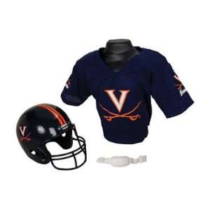  Virginia Cavaliers UVA NCAA Football Helmet & Jersey Top 