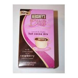 Hersheys Bliss Hot Cocoa Mix Raspberry & Milk Chocolate Pack of 2 
