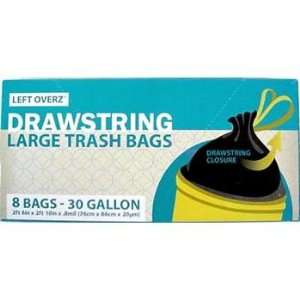  30 Gallon Drawstring Trash Bags Case Pack 48: Automotive