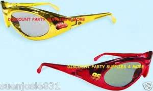   Lightning McQueen Kids Child Size Sunglasses 6pk Party Favors  