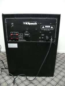Hi, you are looking at a KLIPSCH SWV 8 POWERED SUBWOOFER, Made in USA 