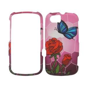 MOTOROLA ADMIRAL XT603 STAIN GLASS ROSE COVER CASE 